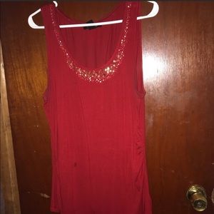 WHBM SEQUINED TANK XL